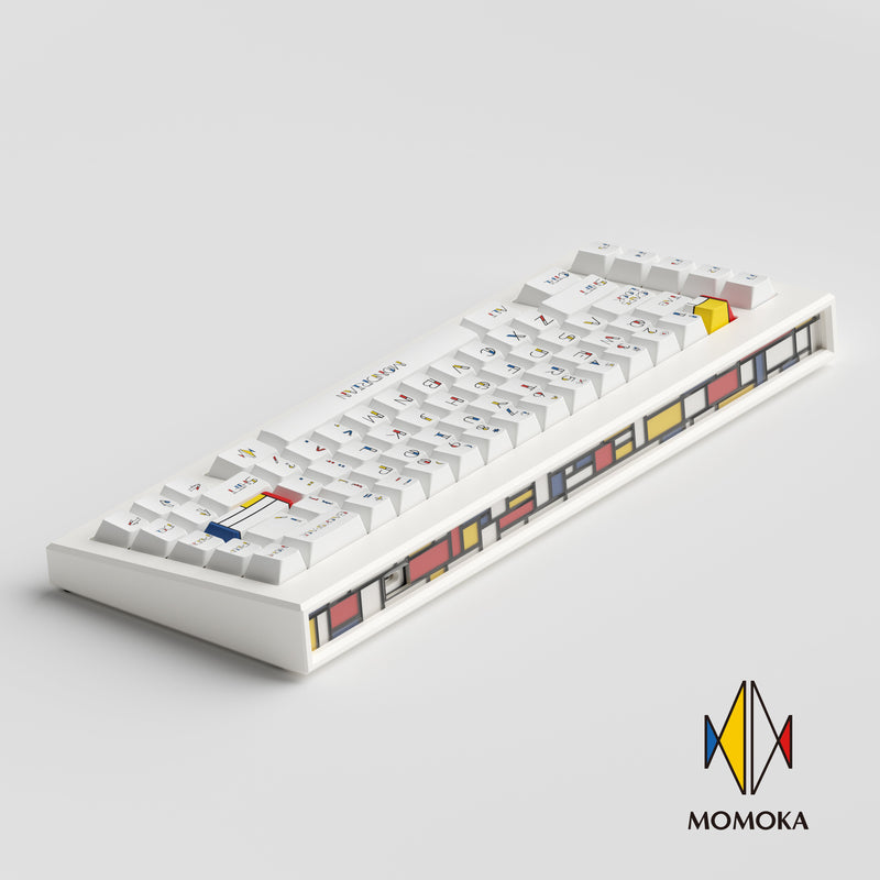 [GB] MOMOKA Mondrian Keycap Set
