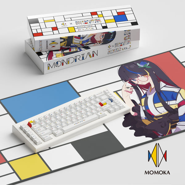 GB] MOMOKA Mondrian Keycap Set